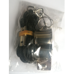 Metal Whistle with Nylon Band